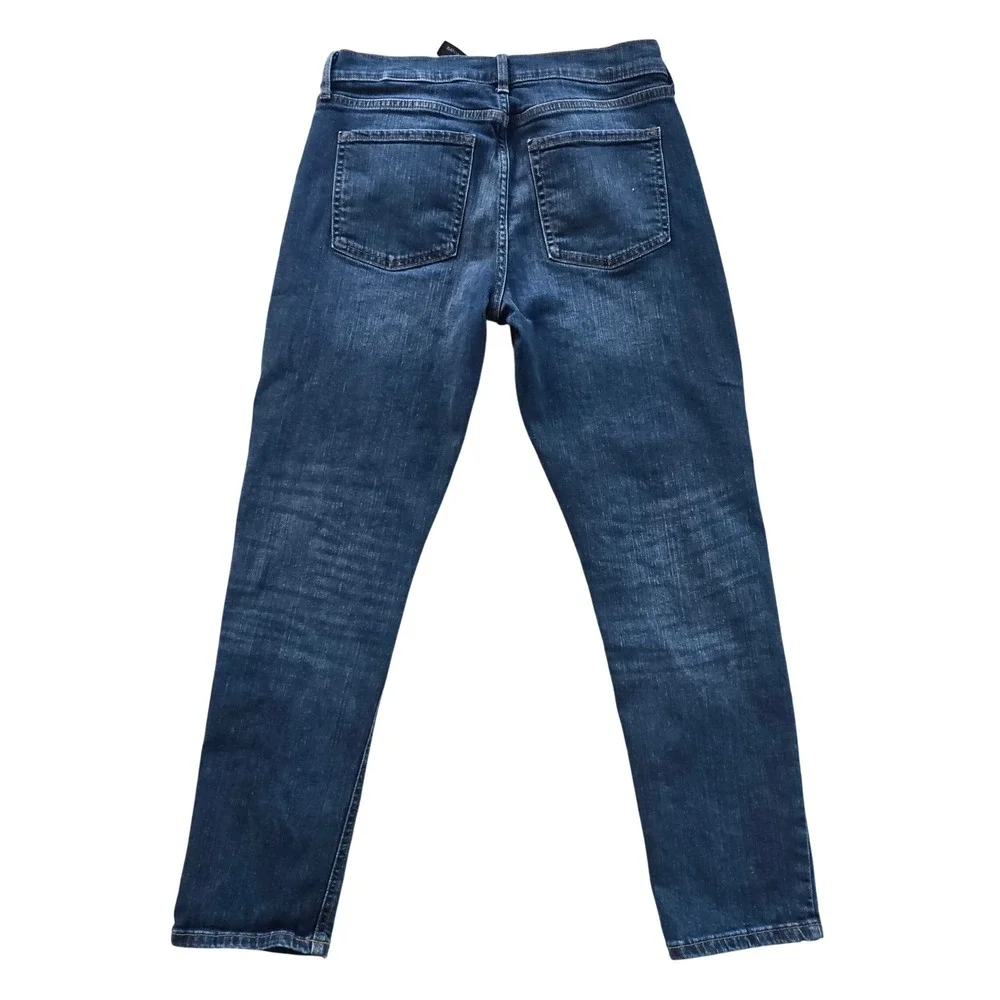 Banana Republic -058 Womens‎ Girlfriend Jeans Dark Wash Blue 536092-00 Size 28/6